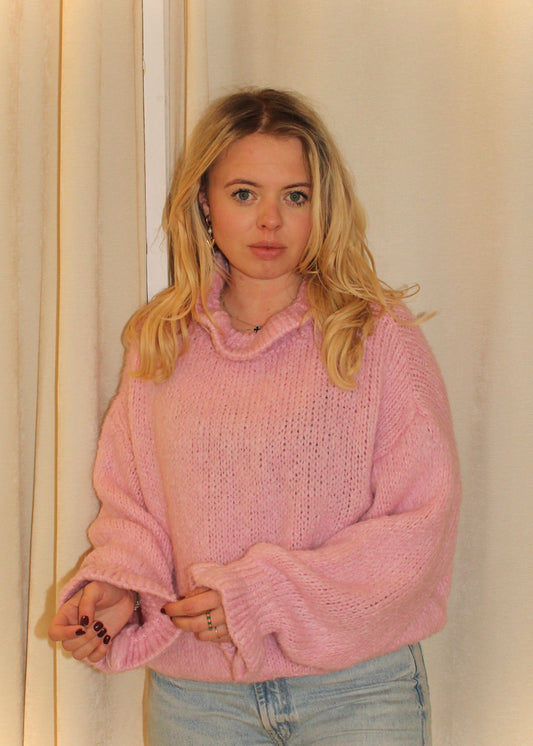 Megan knit roze