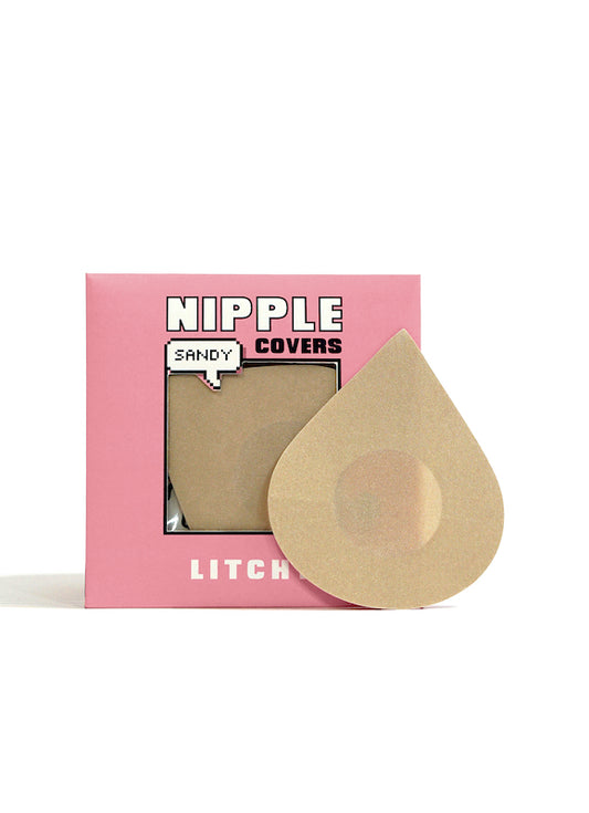 Litchy Nipple covers sandy